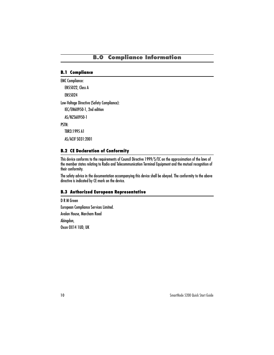 Patton electronic SmartNode 07MSN5200-QS User Manual | Page 10 / 12