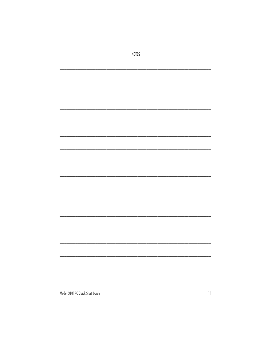 Patton electronic Model 3101RC User Manual | Page 11 / 12