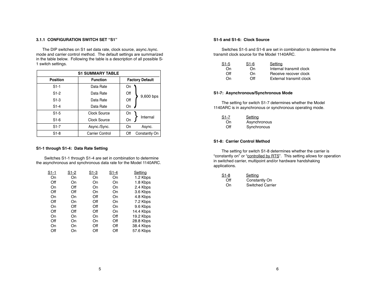 Patton electronic 1140ARC User Manual | Page 6 / 24