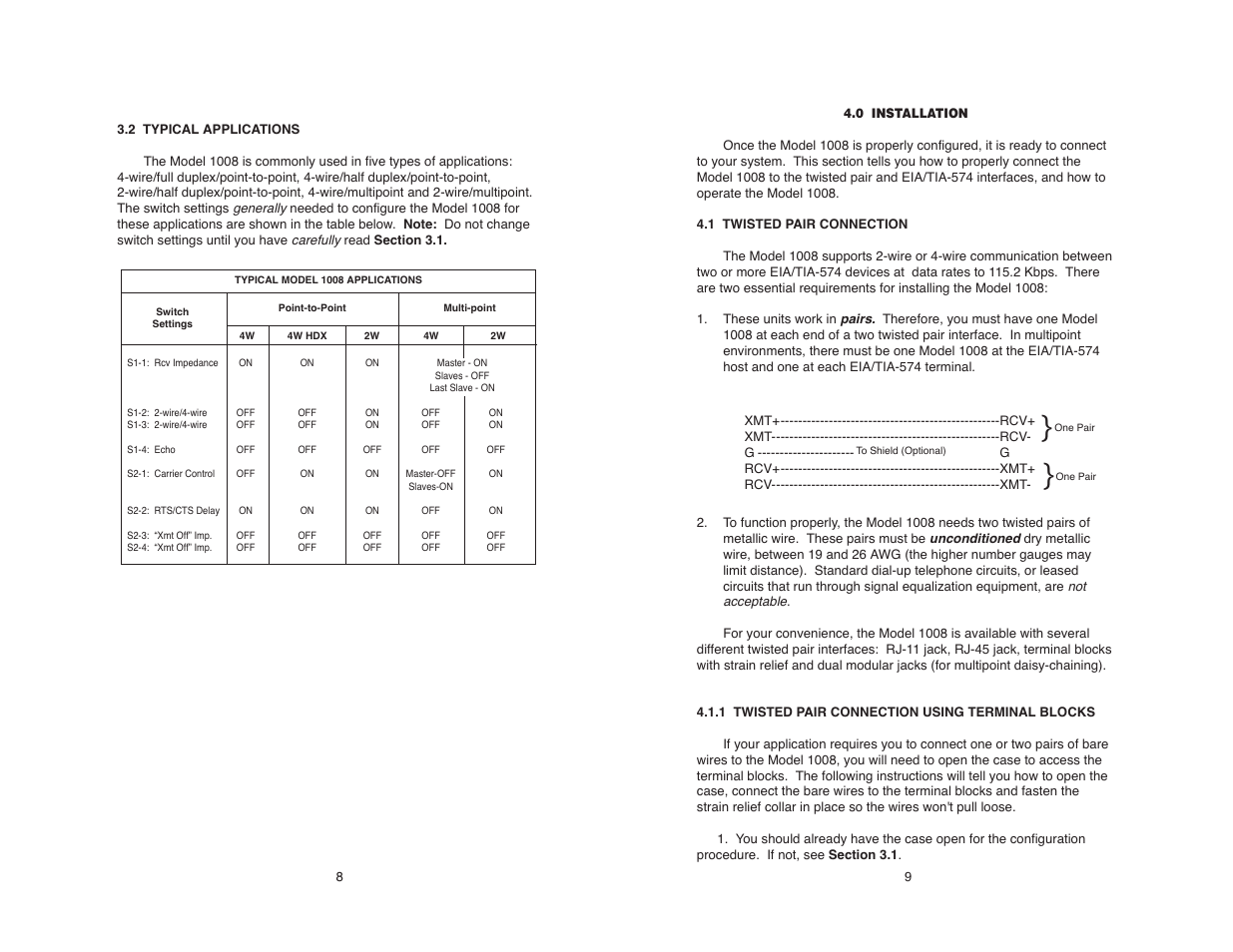 Patton electronic 1008 User Manual | Page 9 / 20