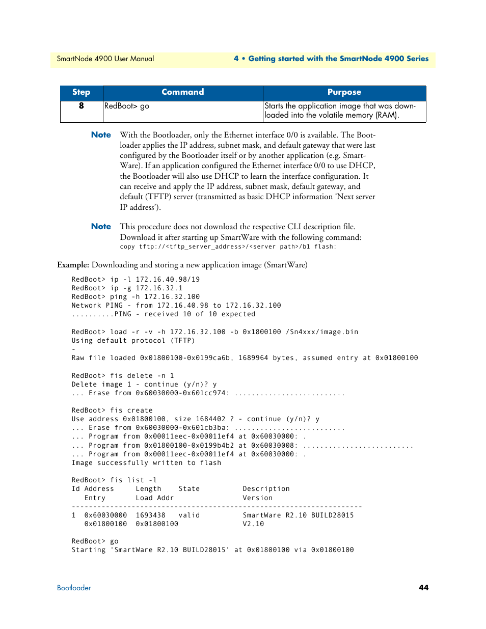 Patton electronic SMARTNODE 4900 User Manual | Page 44 / 76