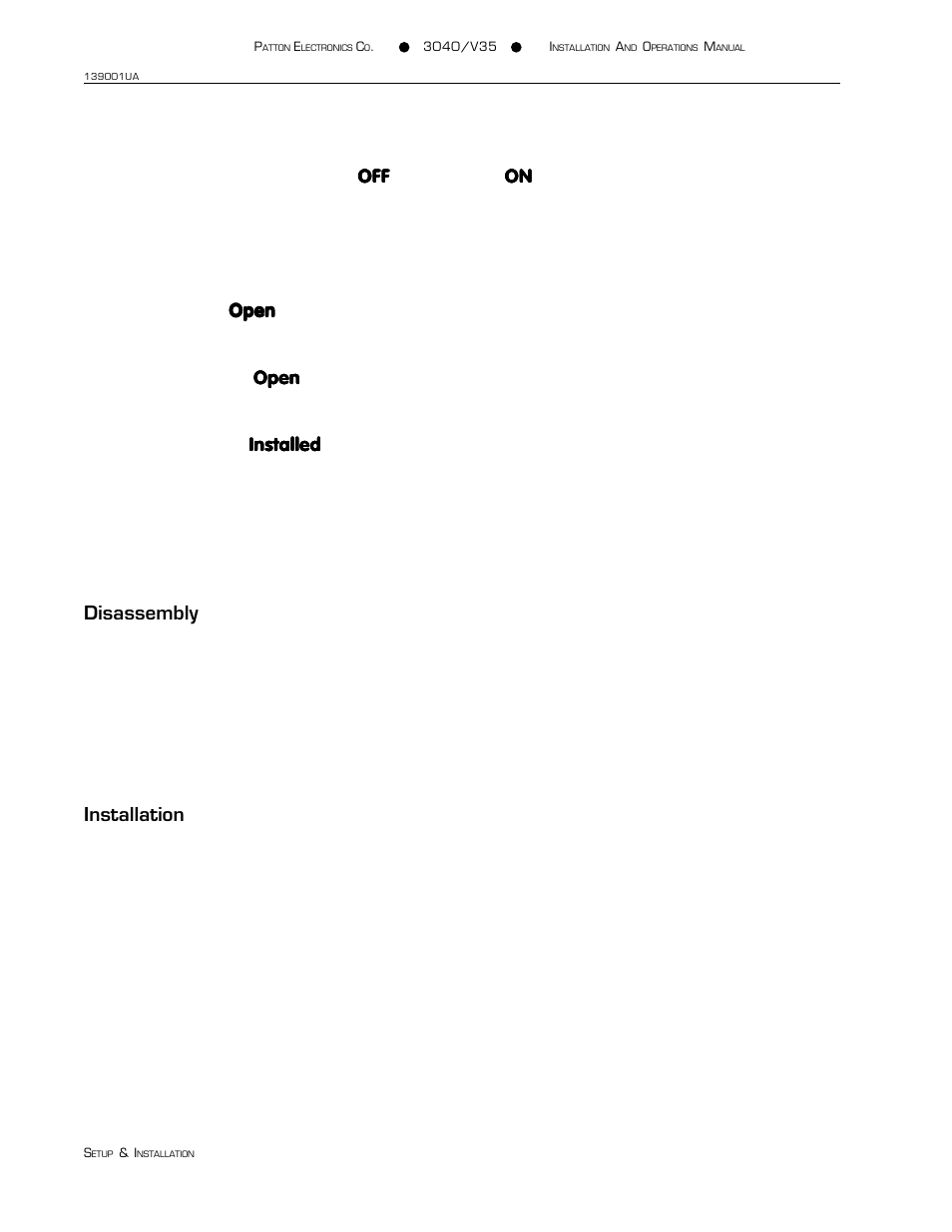 Patton electronic 3040/V35 User Manual | Page 10 / 23