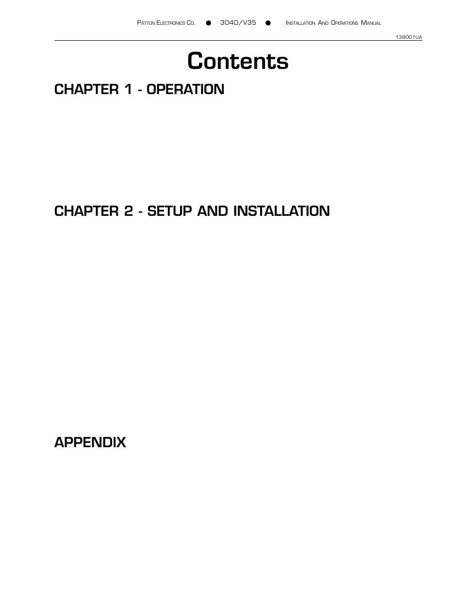 Patton electronic 3040/V35 User Manual | Page 4 / 23