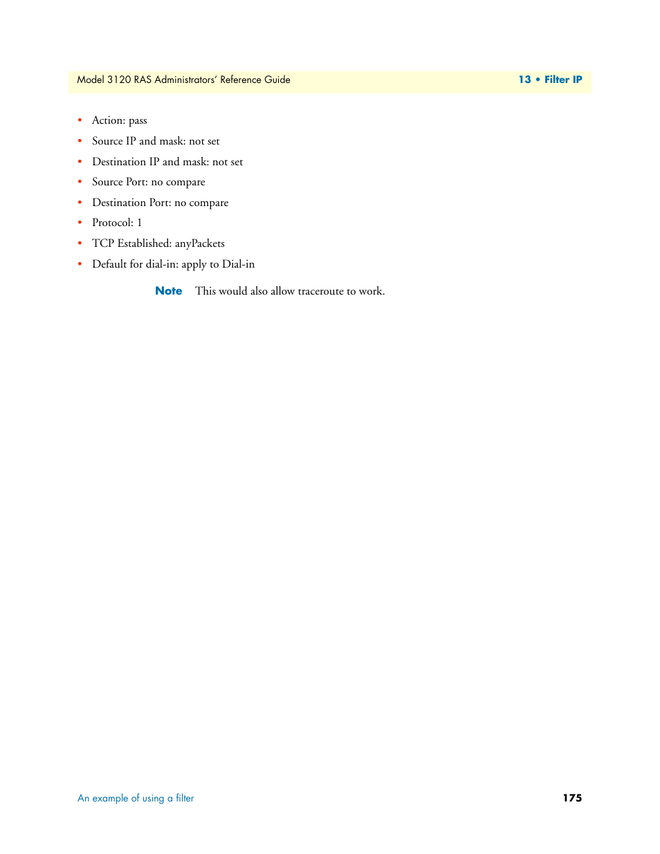 Patton electronic 3120 User Manual | Page 175 / 331