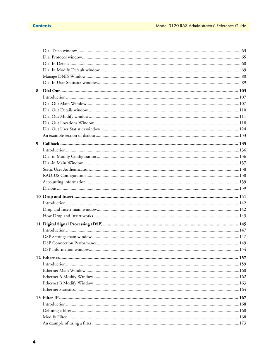 Patton electronic 3120 User Manual | Page 4 / 331