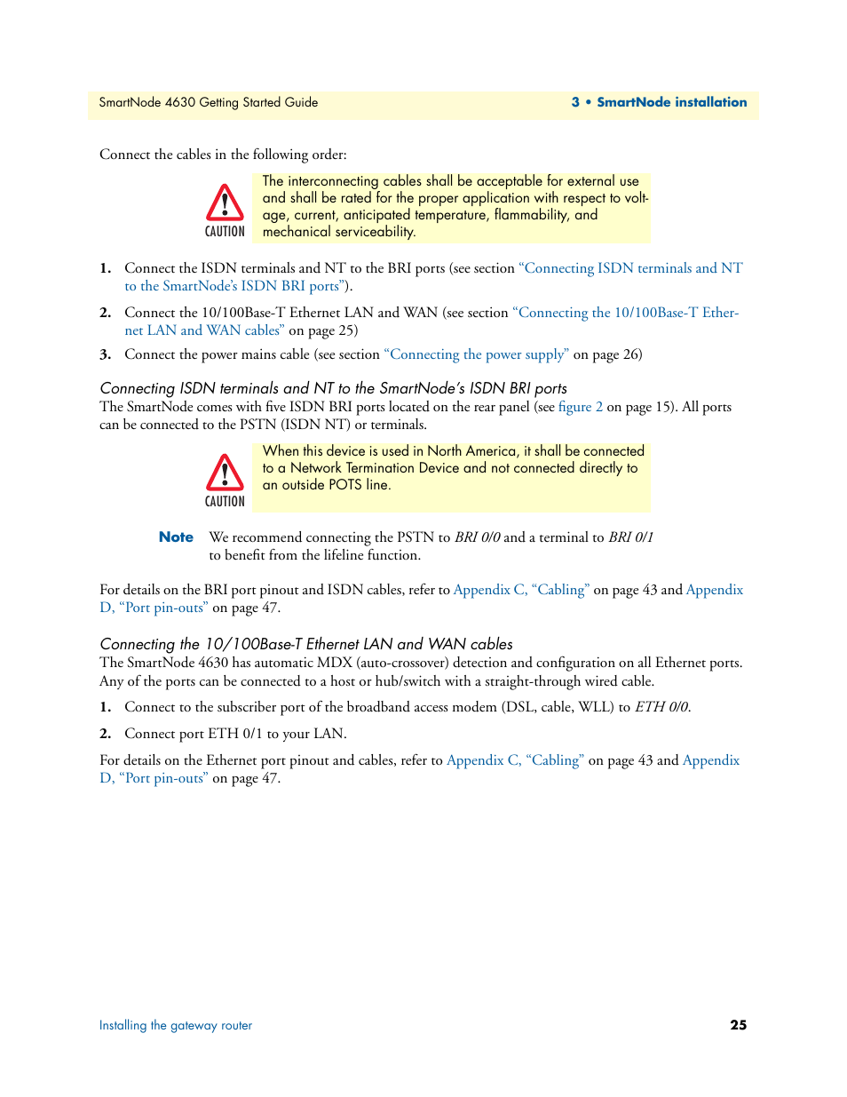 Patton electronic 4630 Series User Manual | Page 25 / 54