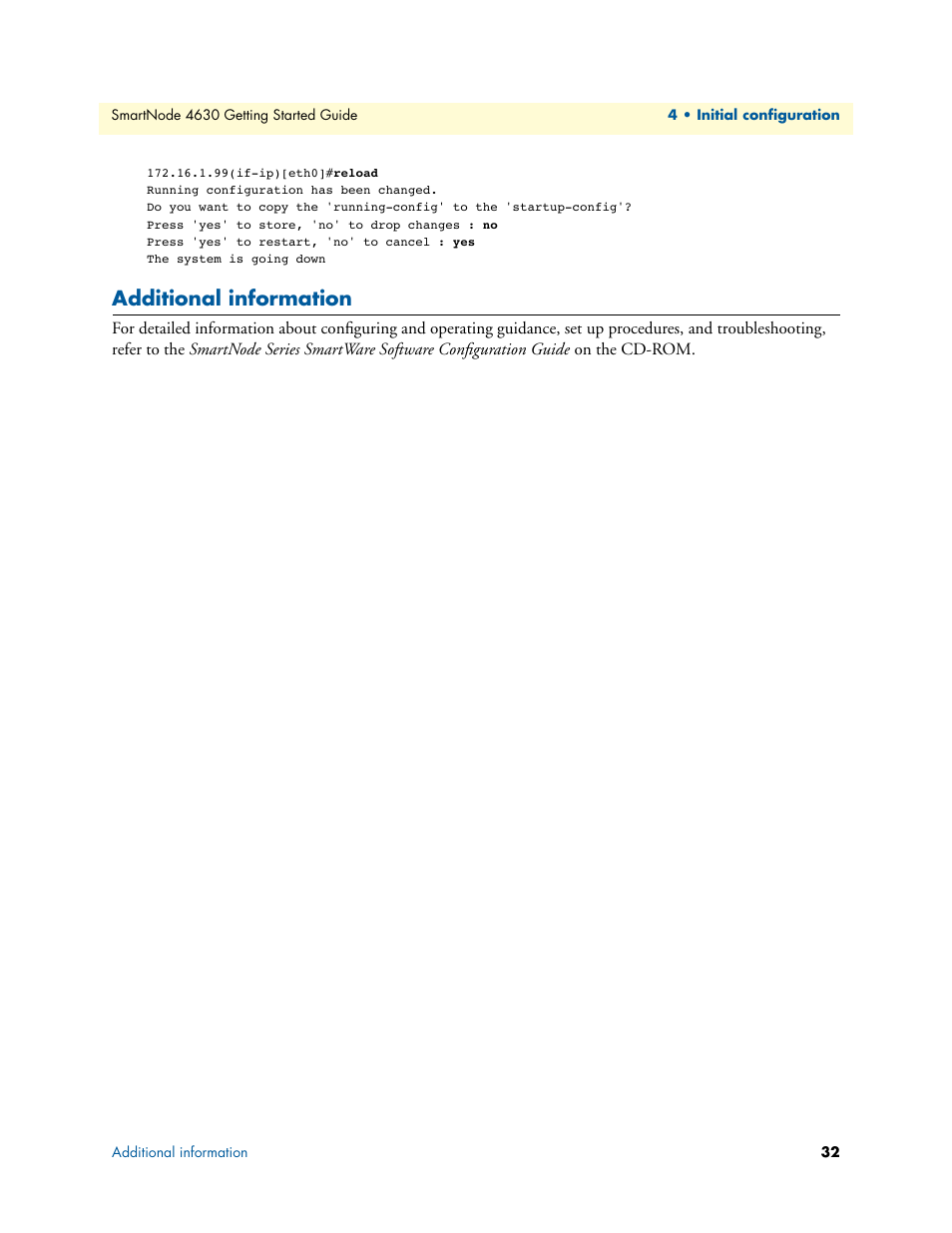 Additional information | Patton electronic 4630 Series User Manual | Page 32 / 54