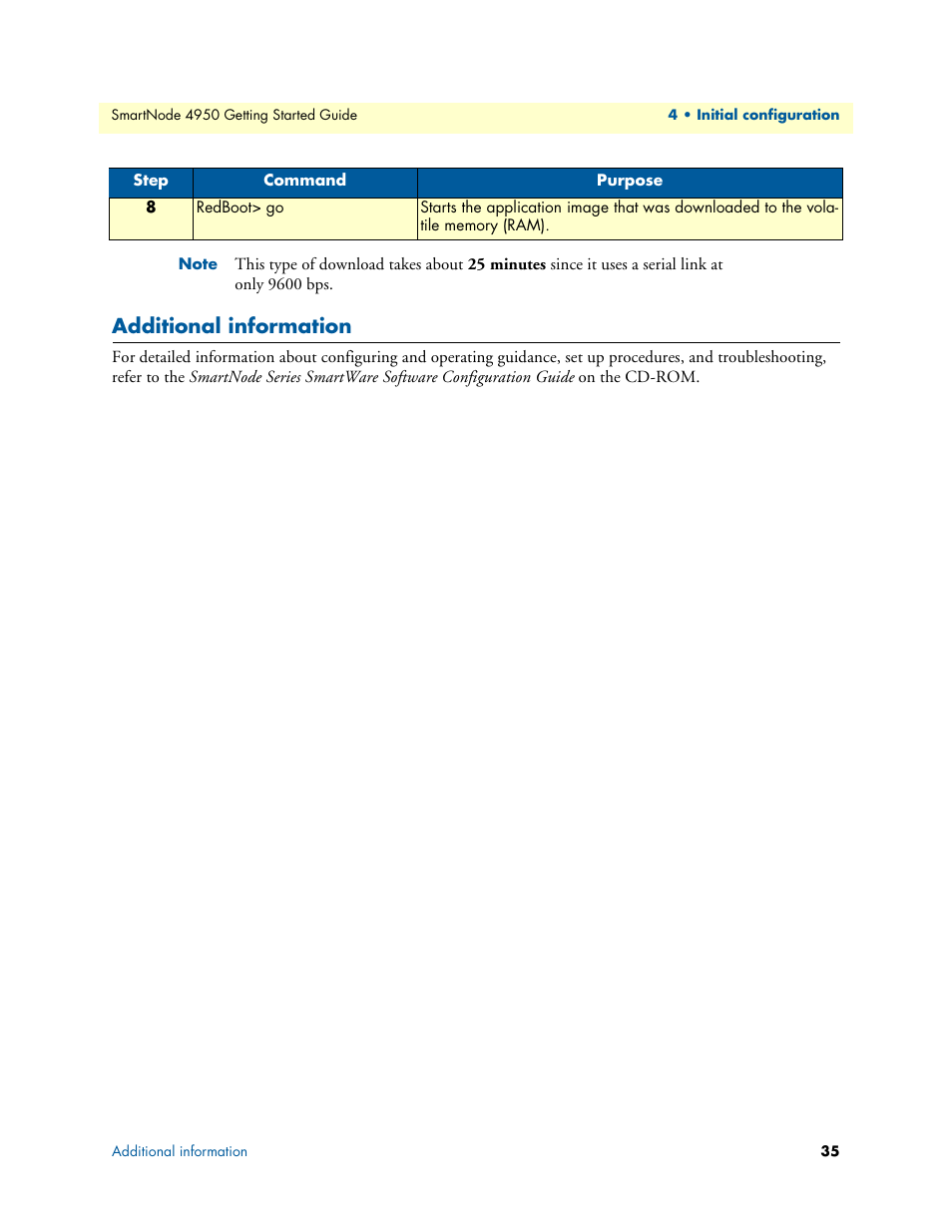 Additional information | Patton electronic SMARTNODE 4950 User Manual | Page 35 / 67