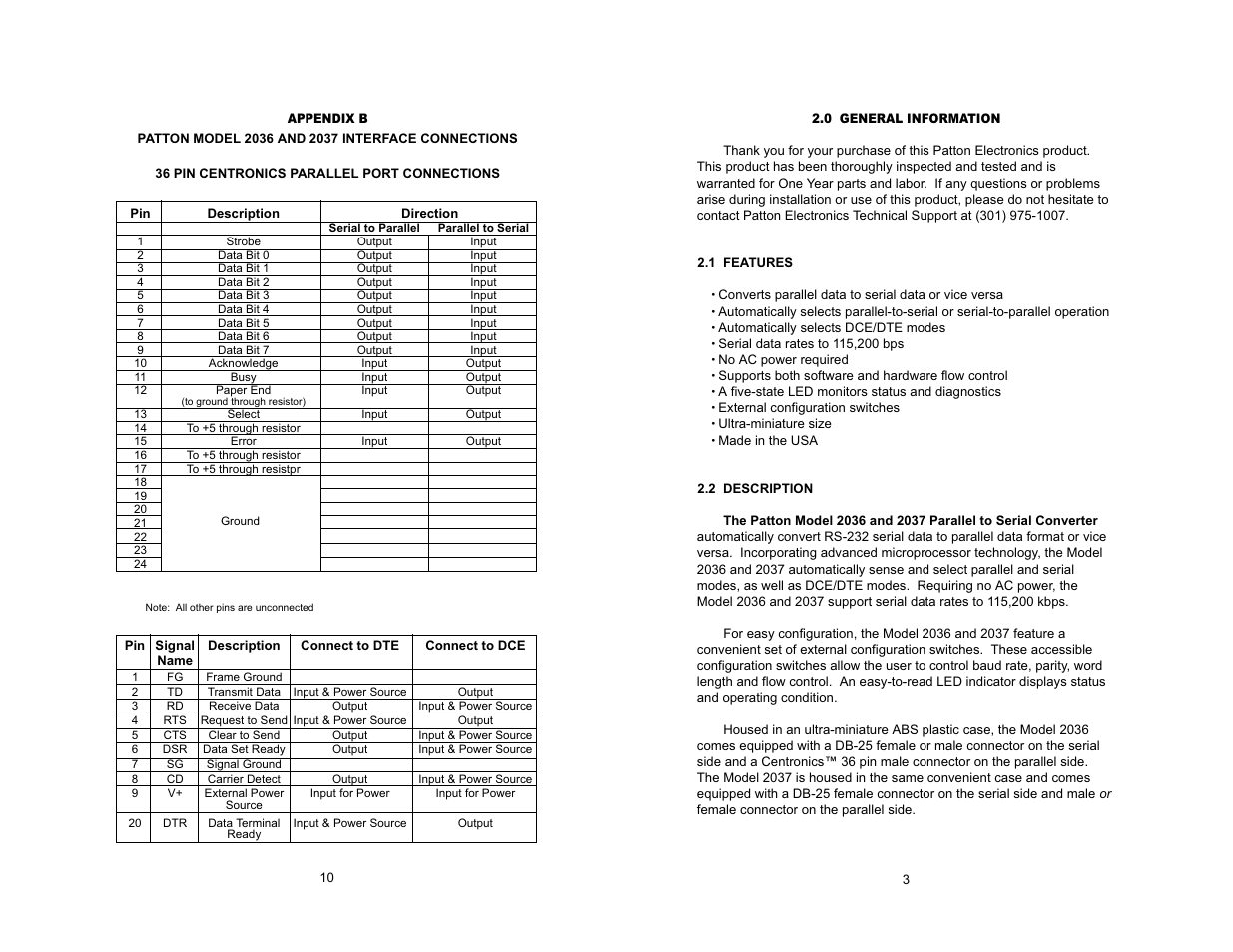 Patton electronic 2037 User Manual | Page 11 / 16