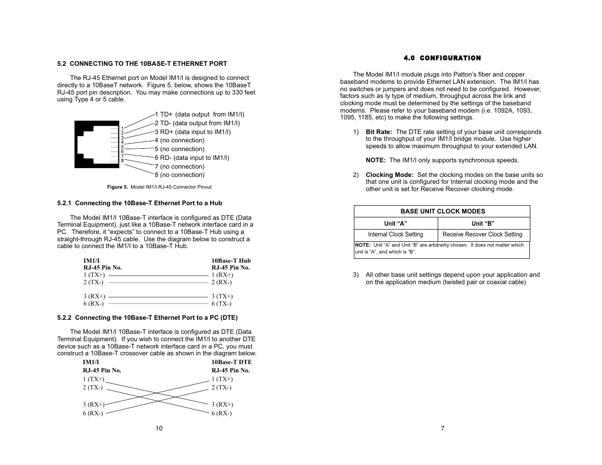 Patton electronic IM1/I User Manual | Page 8 / 20