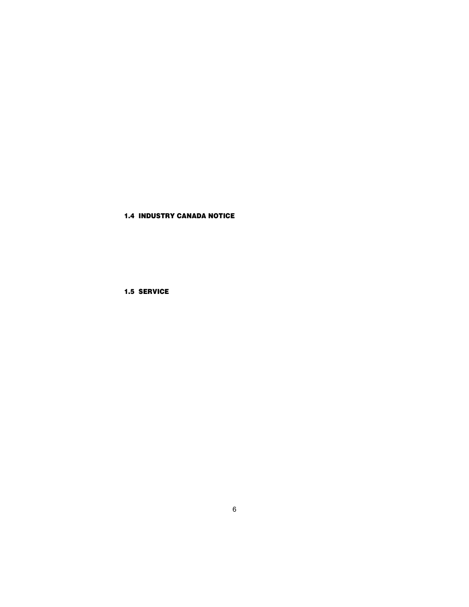 4 industry canada notice, 5 service, Industry canada notice | Service | Patton electronic 12168 User Manual | Page 6 / 24