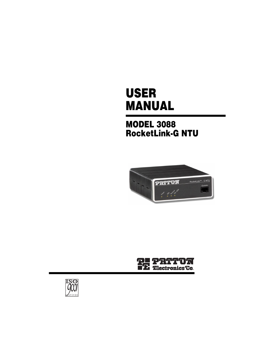 Patton electronic 3088 User Manual | 48 pages