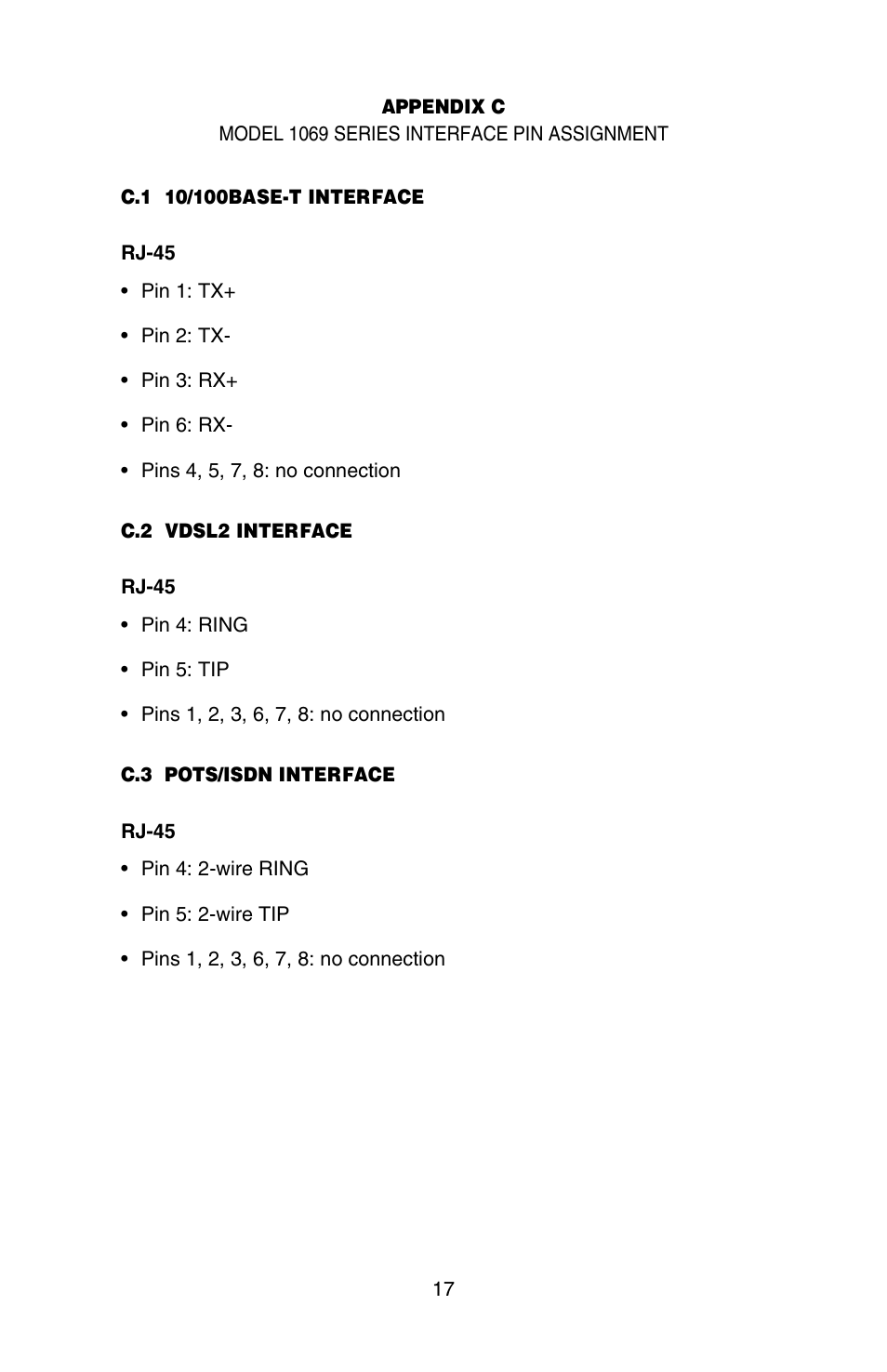 Patton electronic 1069 User Manual | Page 17 / 20