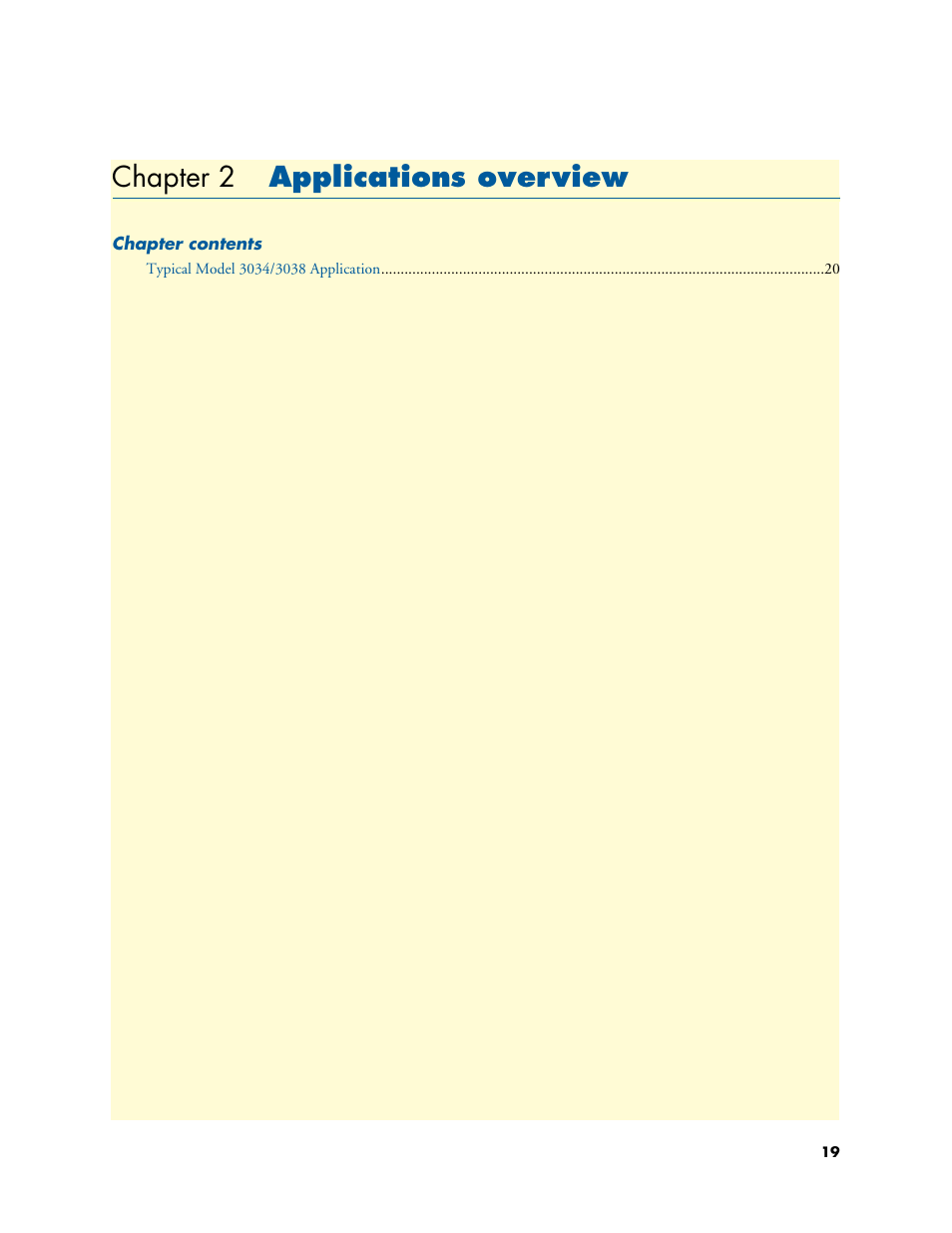 Chapter 2 applications overview, Applications overview, Chapter 2 | Patton electronic Multiport Asynchronous Statistical Multiplexer 3034/3038 User Manual | Page 19 / 58