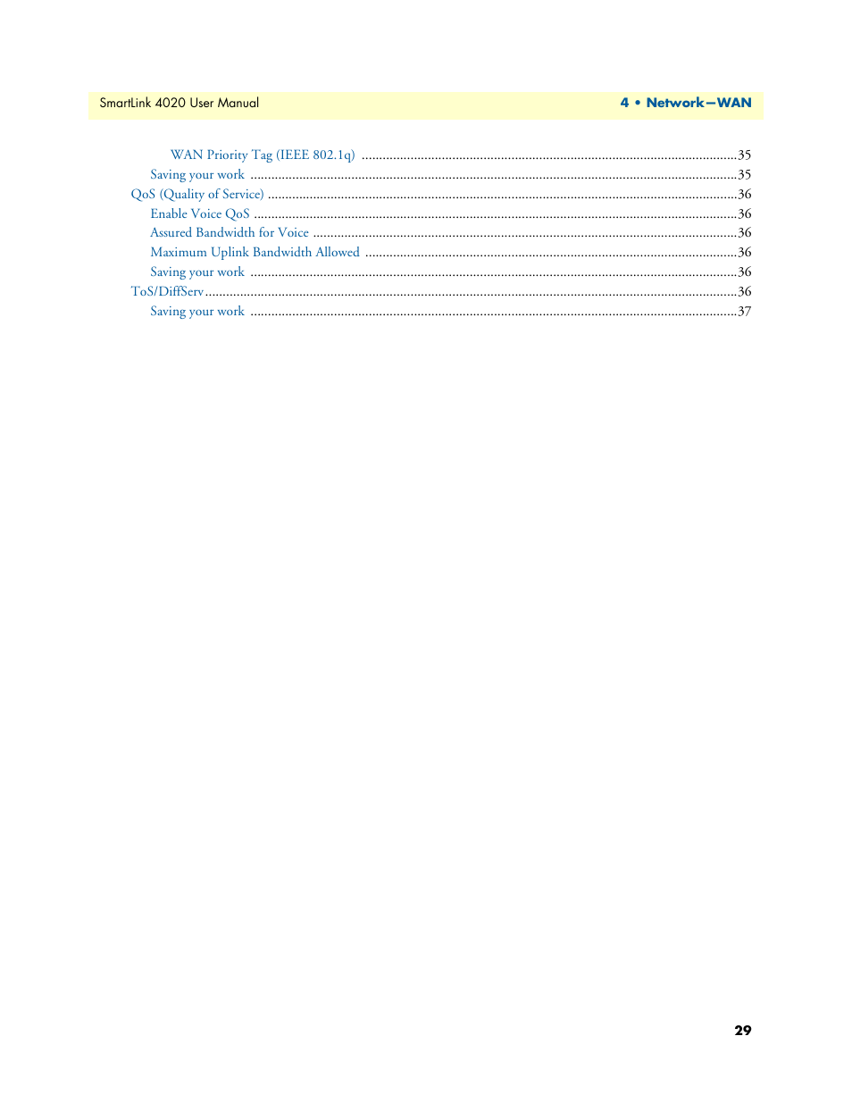 Patton electronic SL4020 User Manual | Page 29 / 97