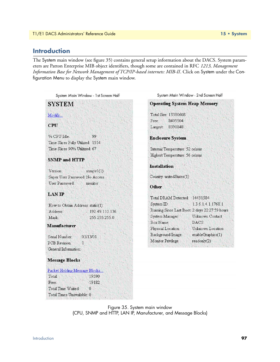 Introduction | Patton electronic Model 2604 User Manual | Page 99 / 148