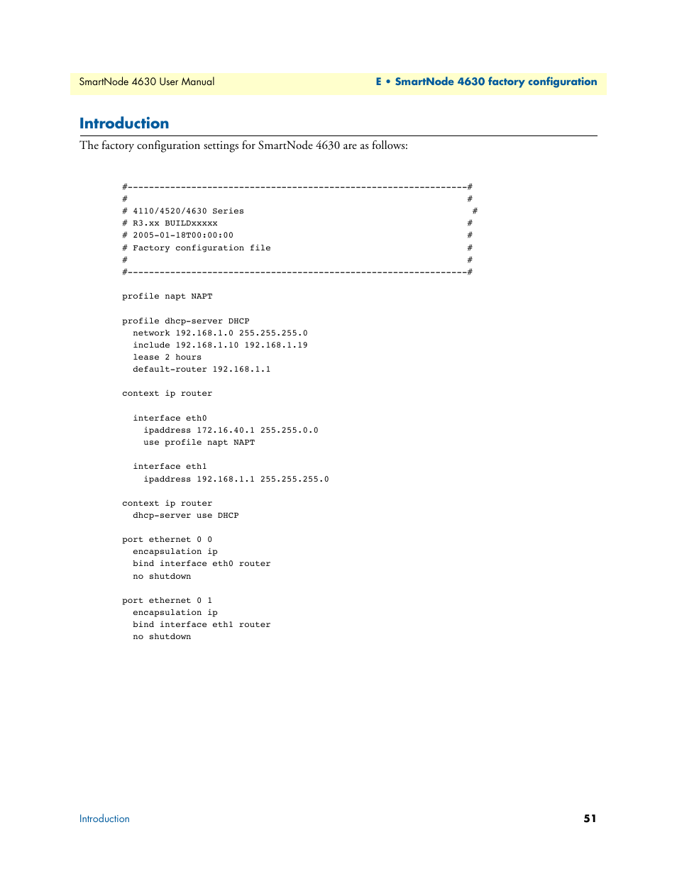 Introduction | Patton electronic SMARTNODE 4630 User Manual | Page 51 / 54