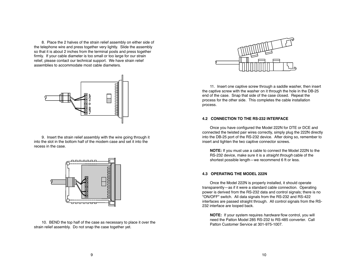 Patton electronic 222N User Manual | Page 10 / 20