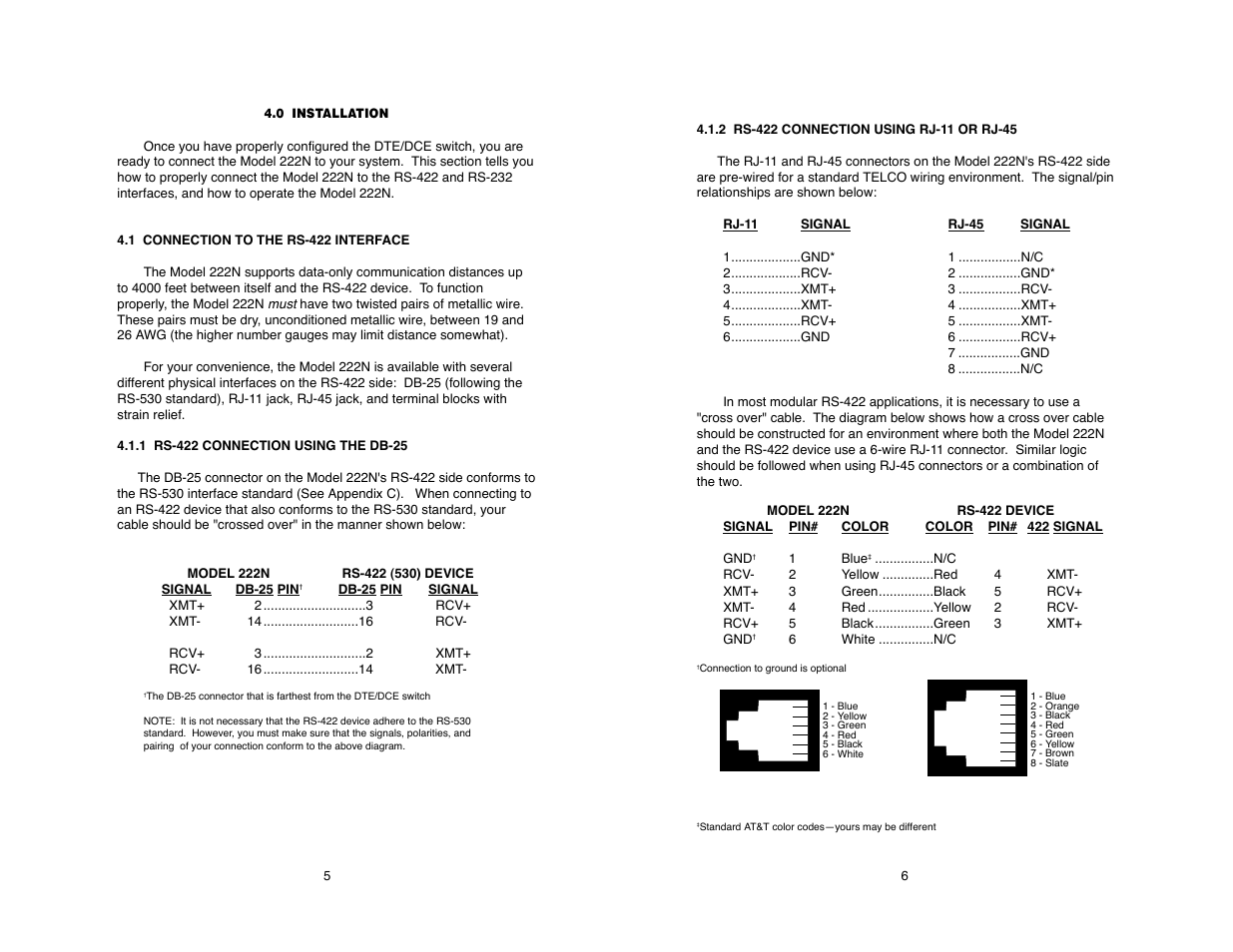 Patton electronic 222N User Manual | Page 6 / 20
