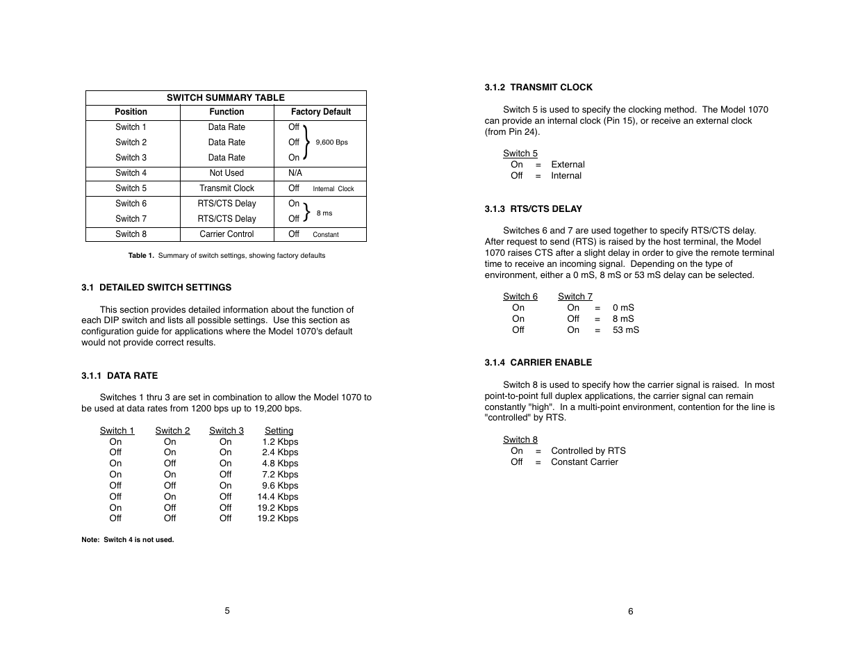 Patton electronic 1070 User Manual | Page 7 / 20