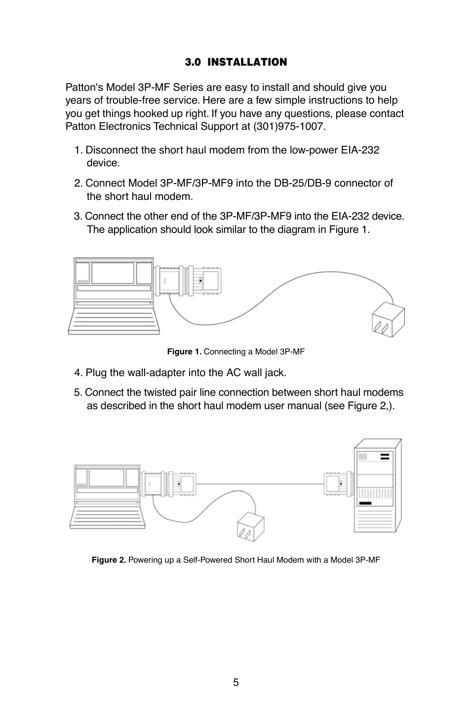 Patton electronic 3P-MF9 User Manual | Page 6 / 12