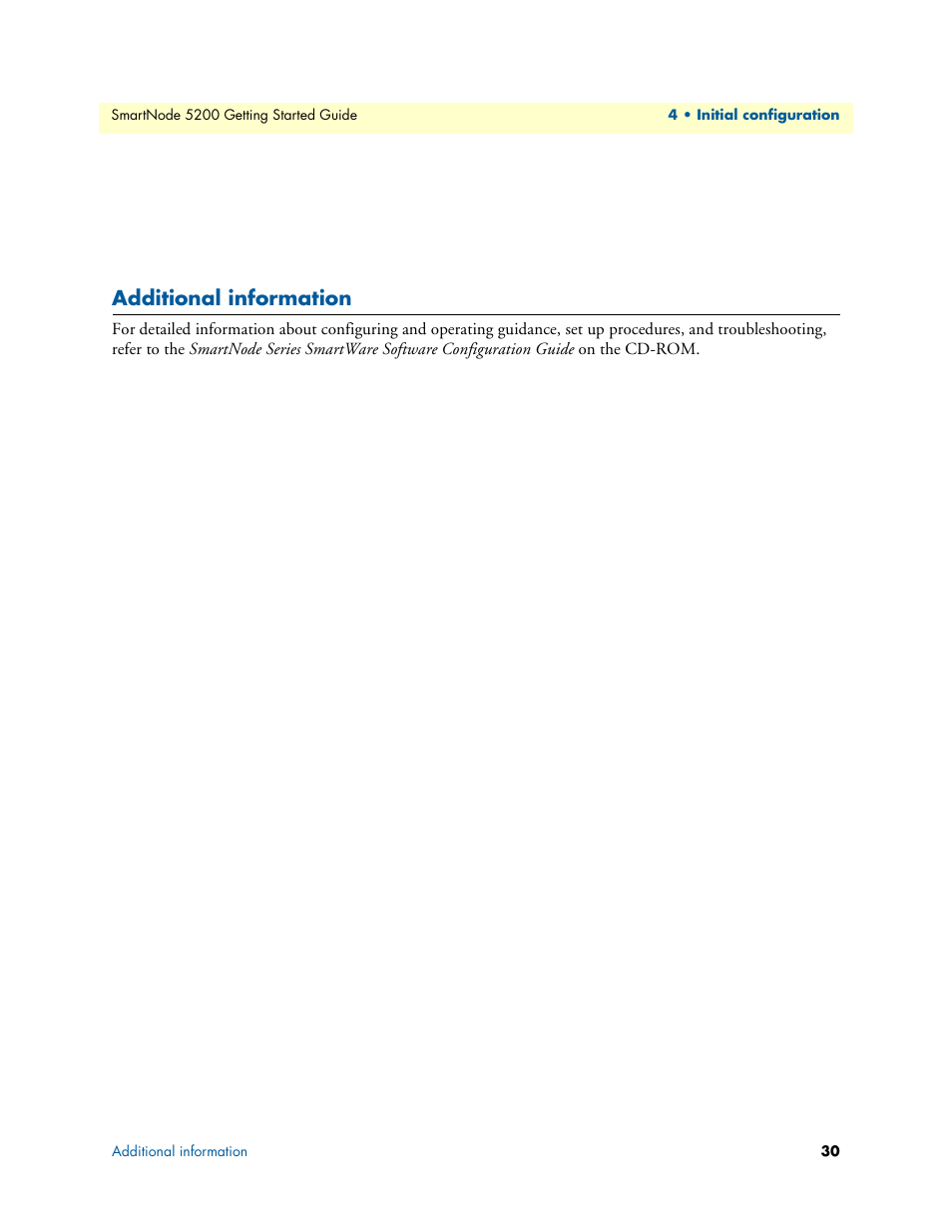 Additional information | Patton electronic SmartNode 5200 User Manual | Page 30 / 50