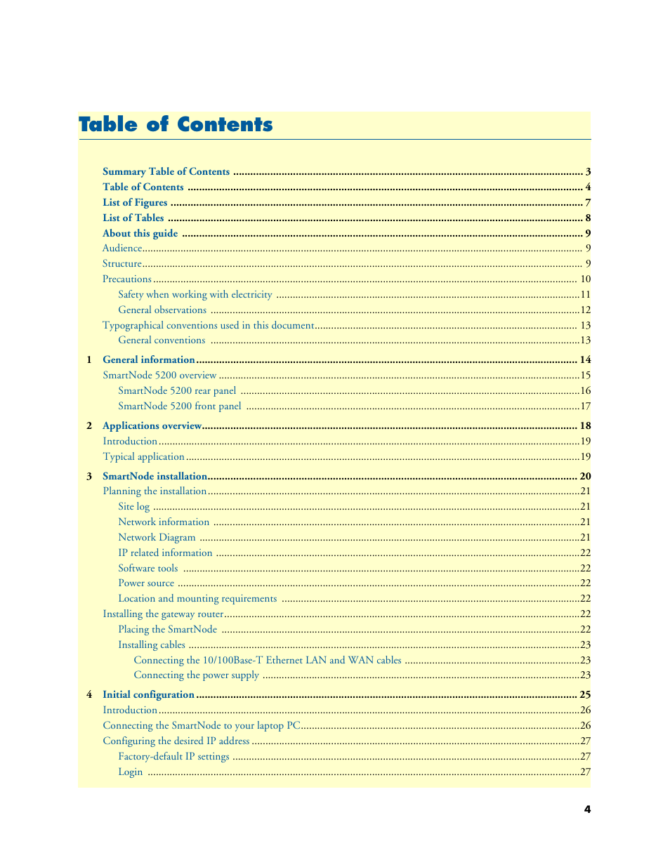 Patton electronic SmartNode 5200 User Manual | Page 4 / 50