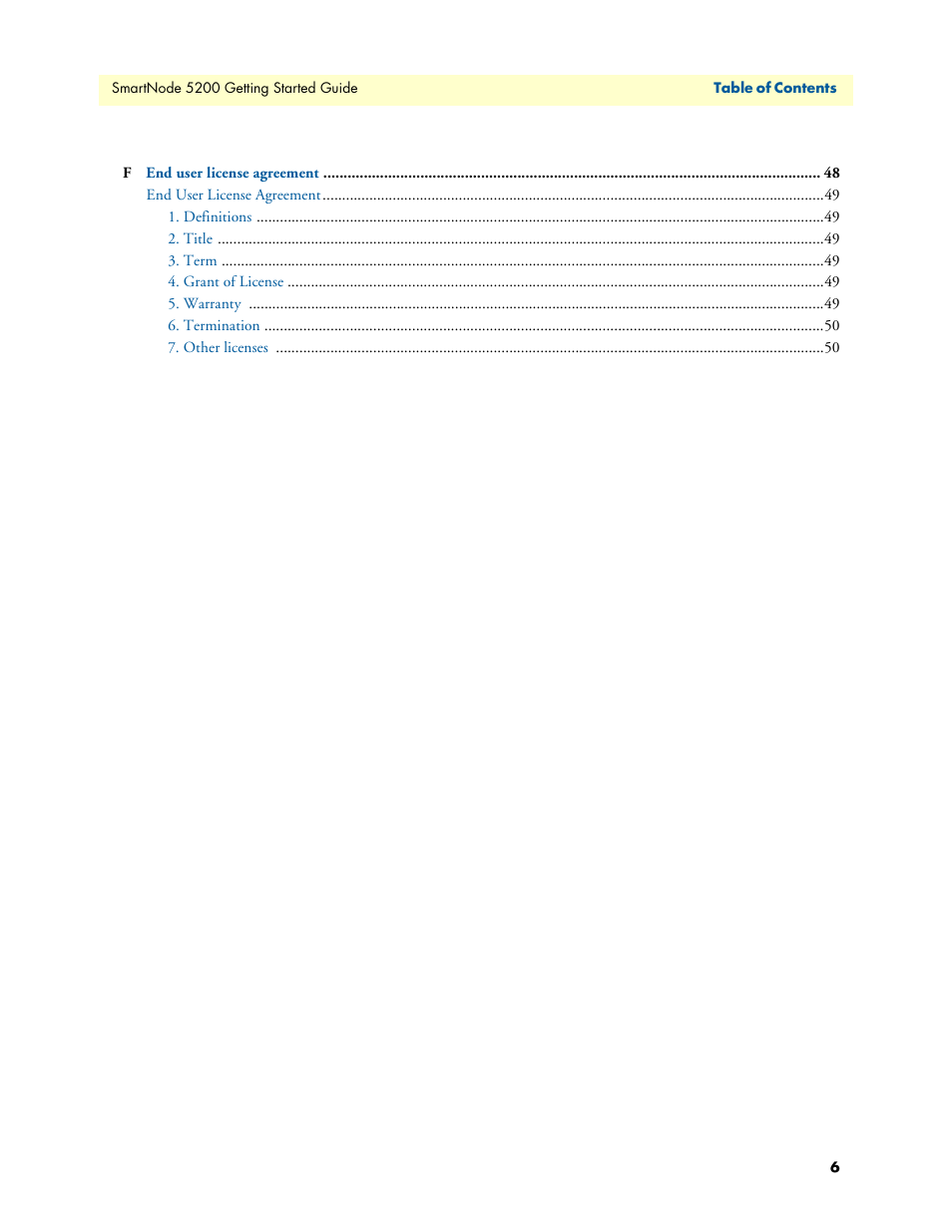 Patton electronic SmartNode 5200 User Manual | Page 6 / 50