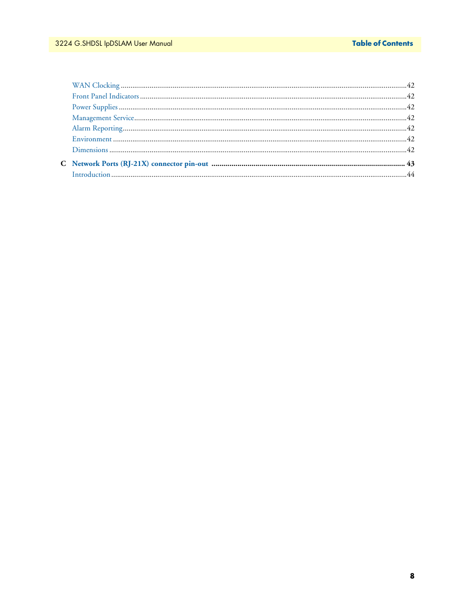 Patton electronic 3224 User Manual | Page 6 / 52