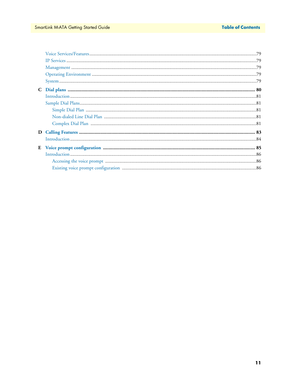 Patton electronic Patton SmartLink M-ATA User Manual | Page 11 / 86