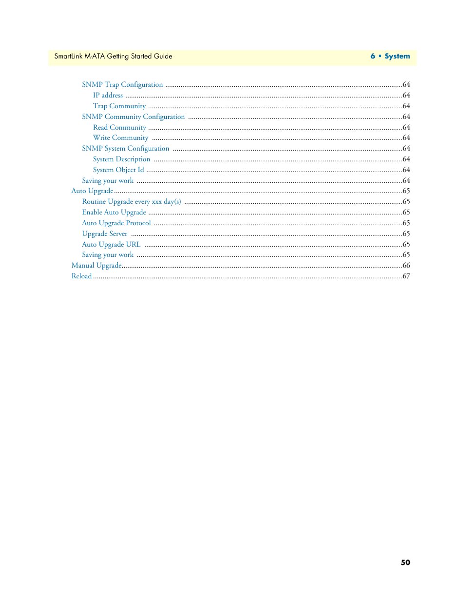 Patton electronic Patton SmartLink M-ATA User Manual | Page 50 / 86