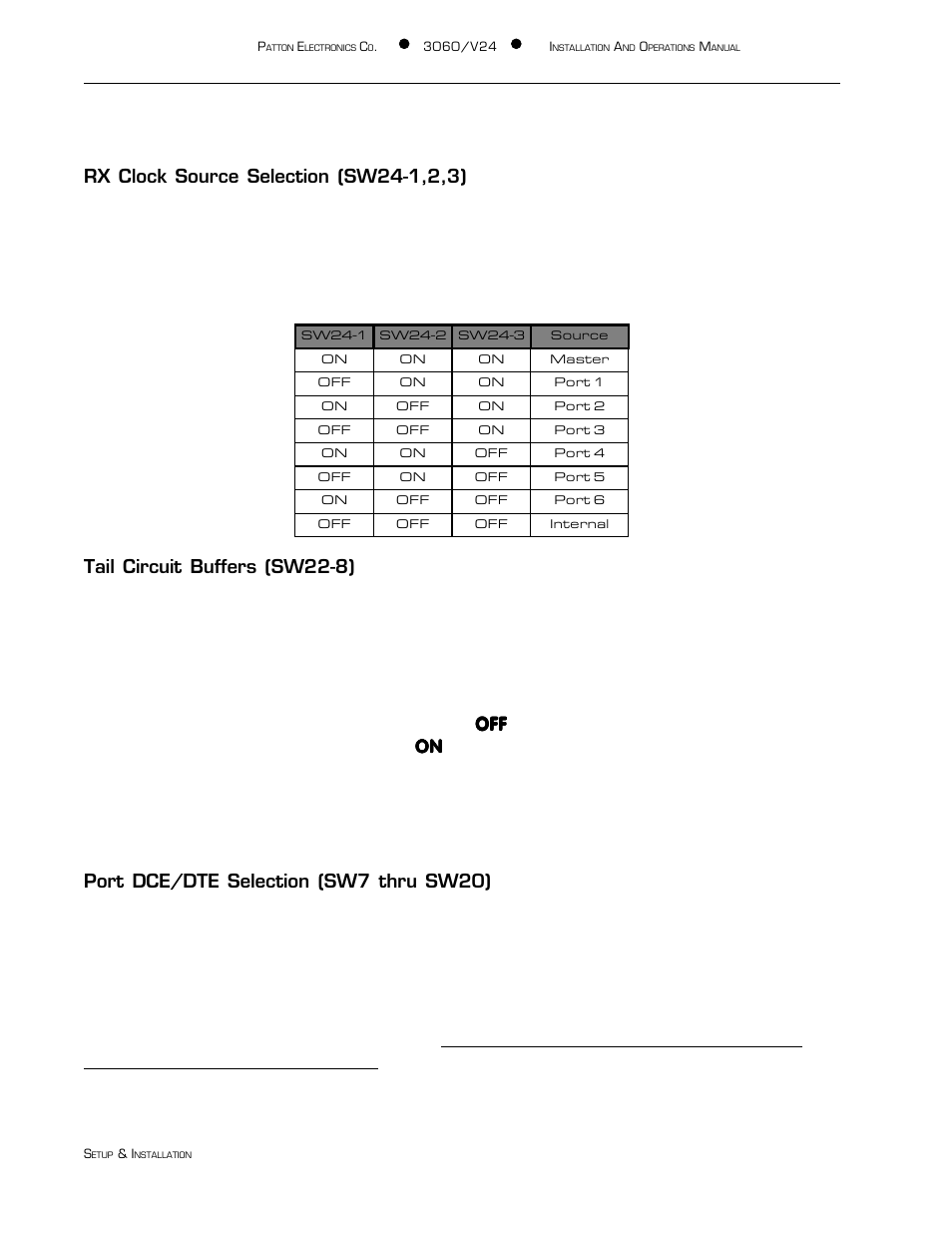 Example | Patton electronic 3060/V24 User Manual | Page 14 / 22