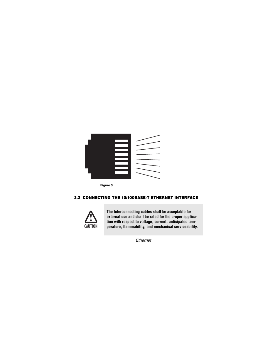 2 connecting the 10/100base-t ethernet interface, Connecting the 10/100base-t ethernet interface, Section 3.2, “connecting the | Patton electronic COPPERLINK 2151 User Manual | Page 11 / 20