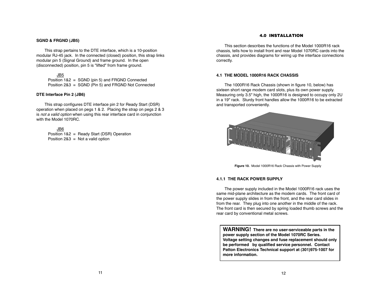 Patton electronic 1070RC User Manual | Page 13 / 28