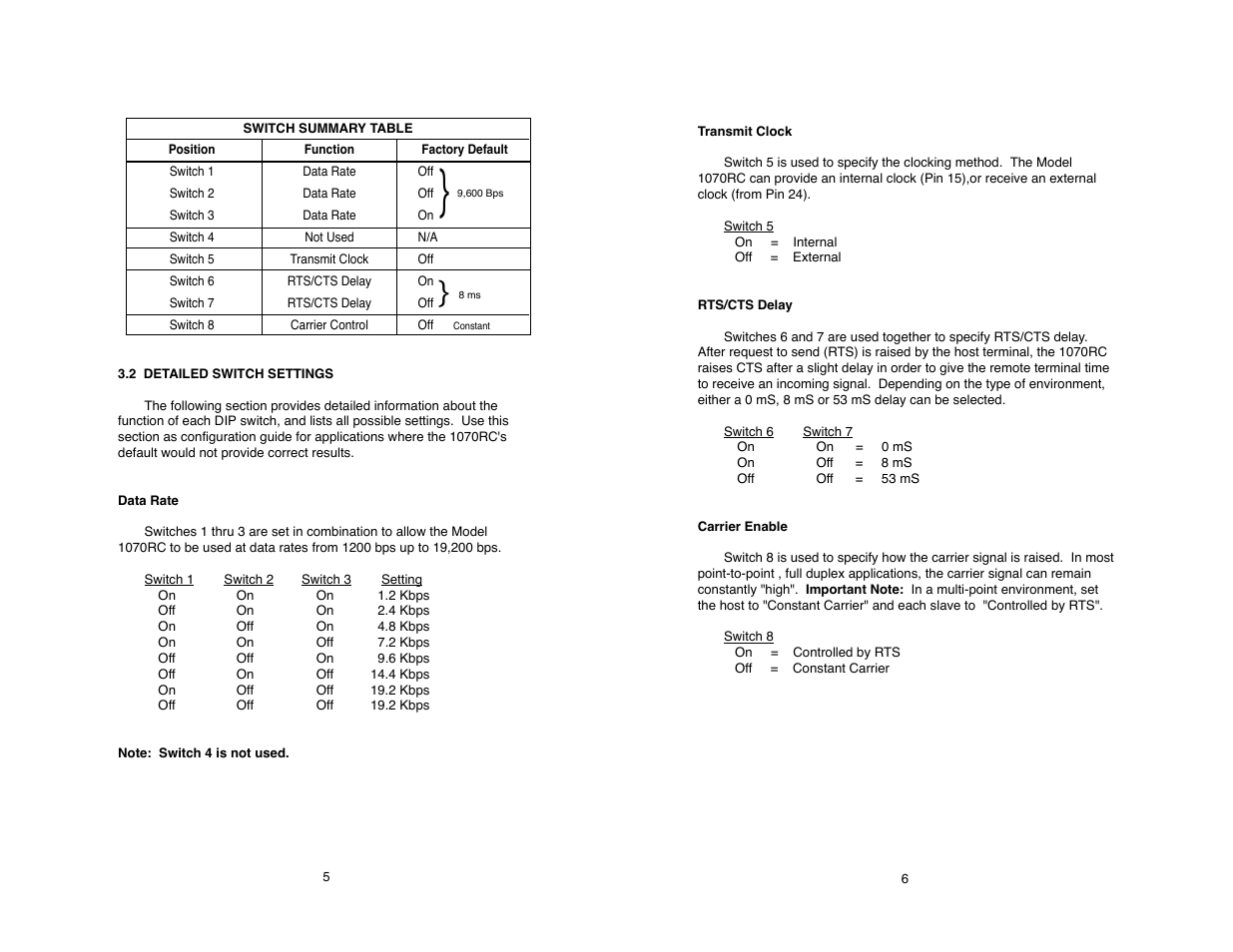 Patton electronic 1070RC User Manual | Page 6 / 28