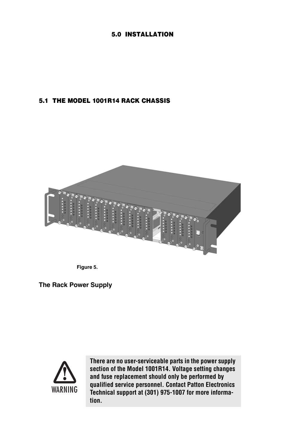 Warning | Patton electronic IM2RC/I-100B User Manual | Page 12 / 20