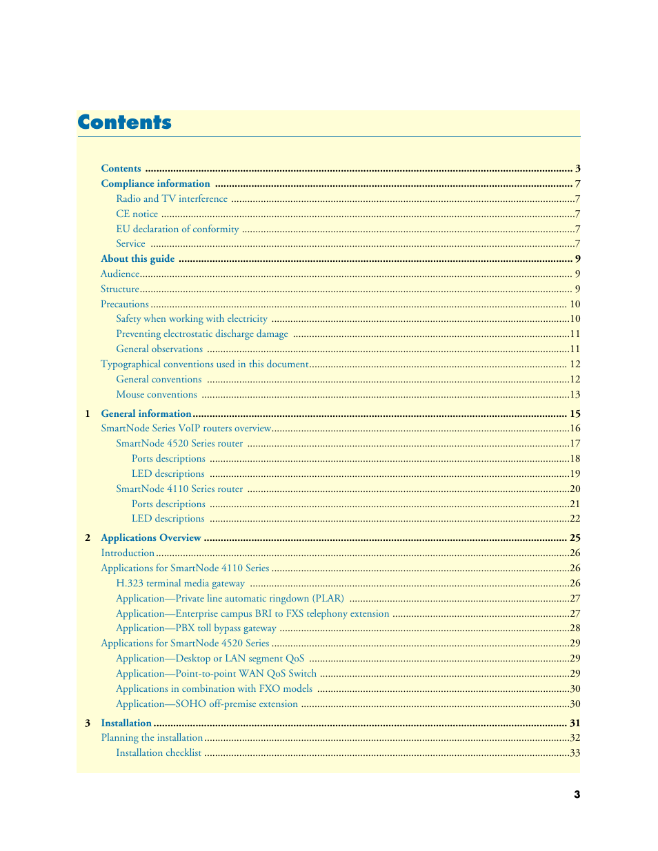 Patton electronic 4110 User Manual | Page 3 / 66
