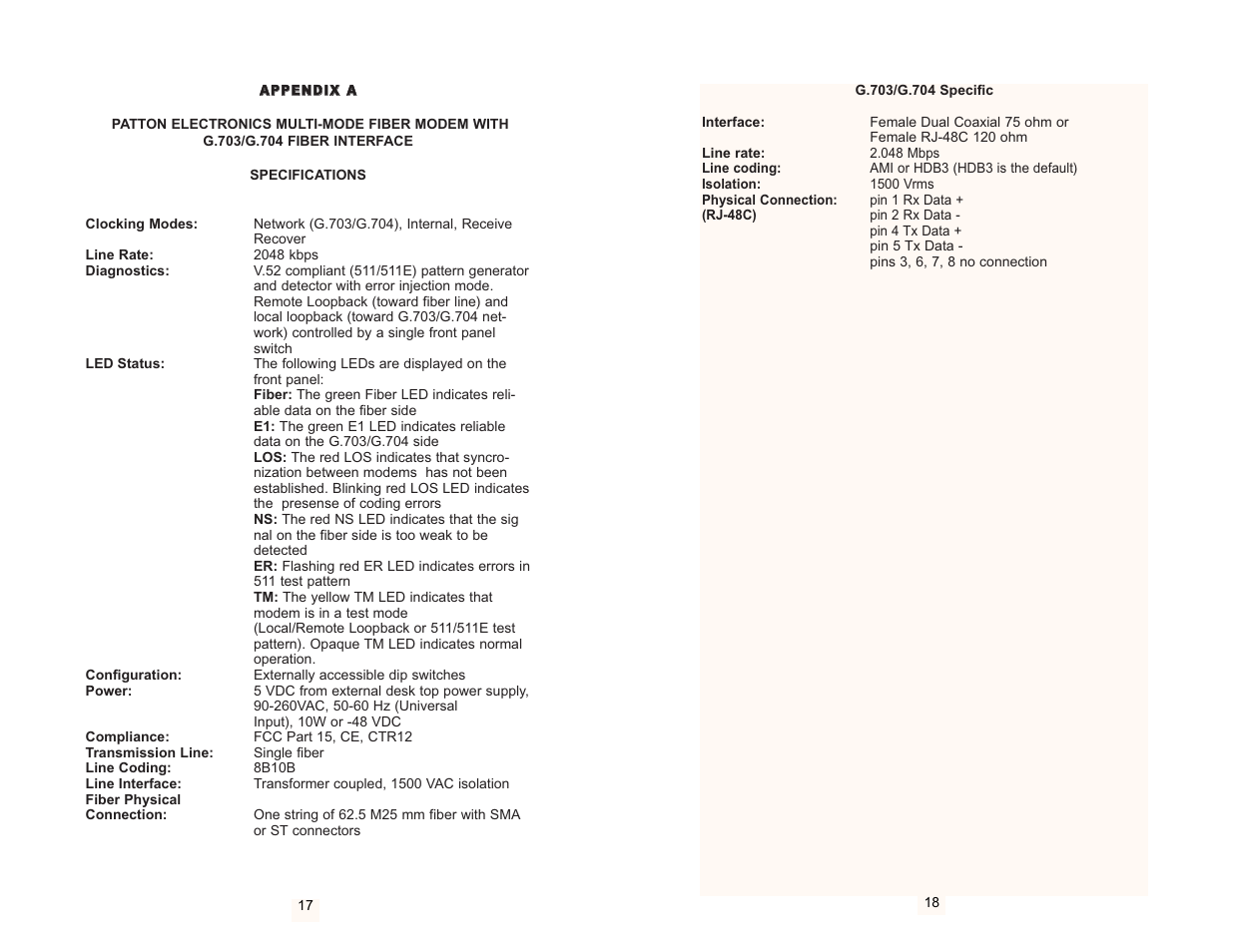 Patton electronic 1186 User Manual | Page 10 / 11