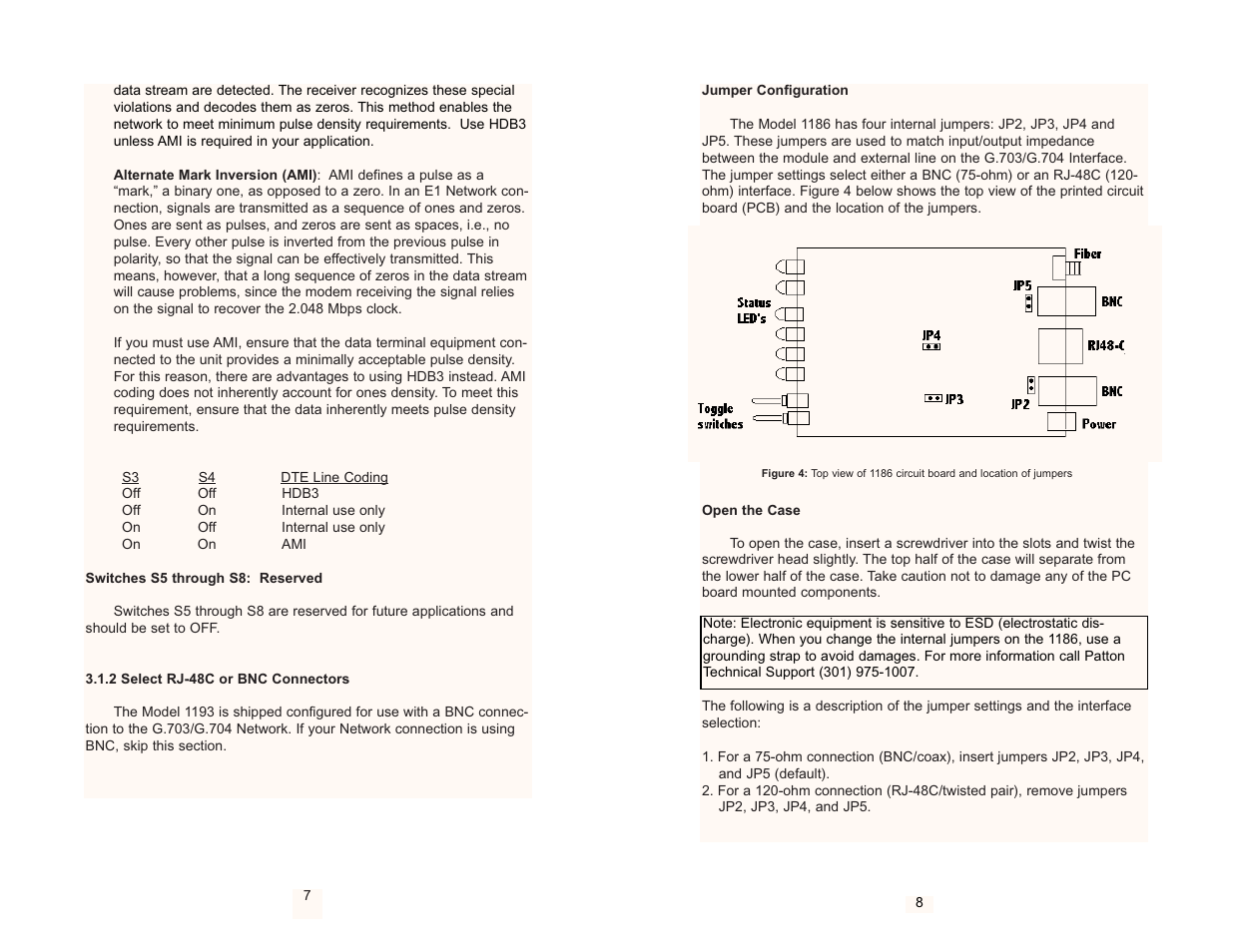 Patton electronic 1186 User Manual | Page 5 / 11