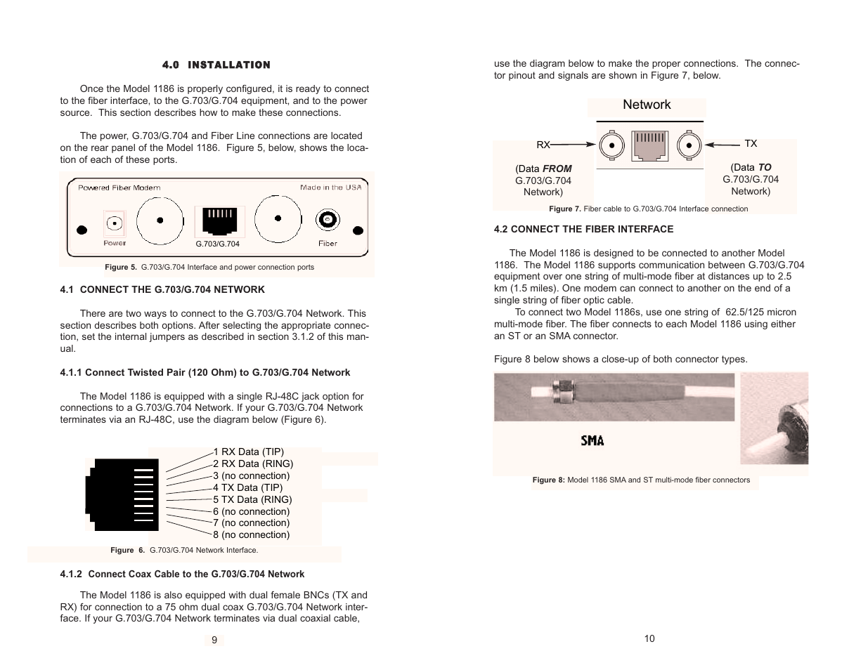 Network | Patton electronic 1186 User Manual | Page 6 / 11