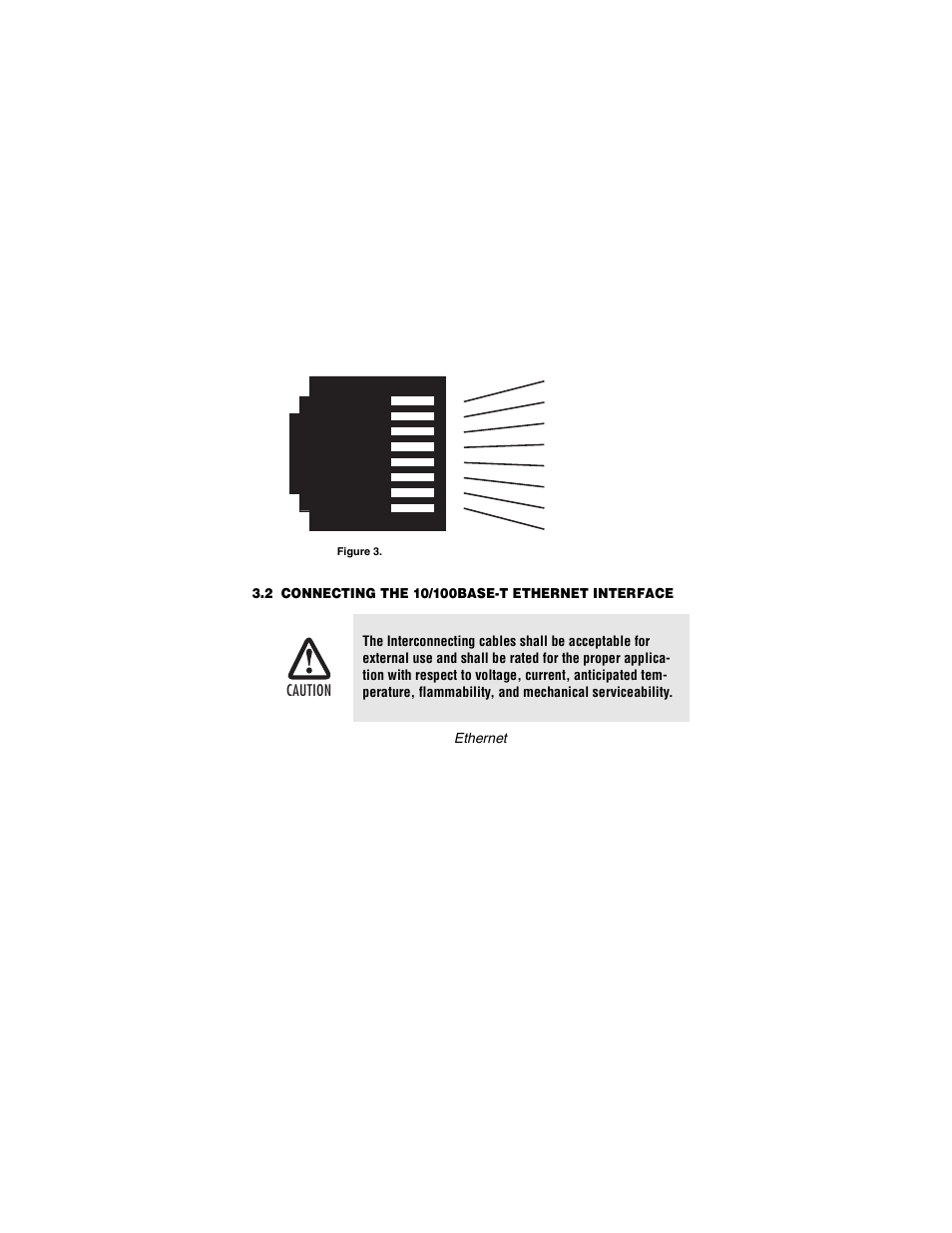 2 connecting the 10/100base-t ethernet interface, Connecting the 10/100base-t ethernet interface, Section 3.2, “connecting the | Patton electronic 2173R User Manual | Page 11 / 20