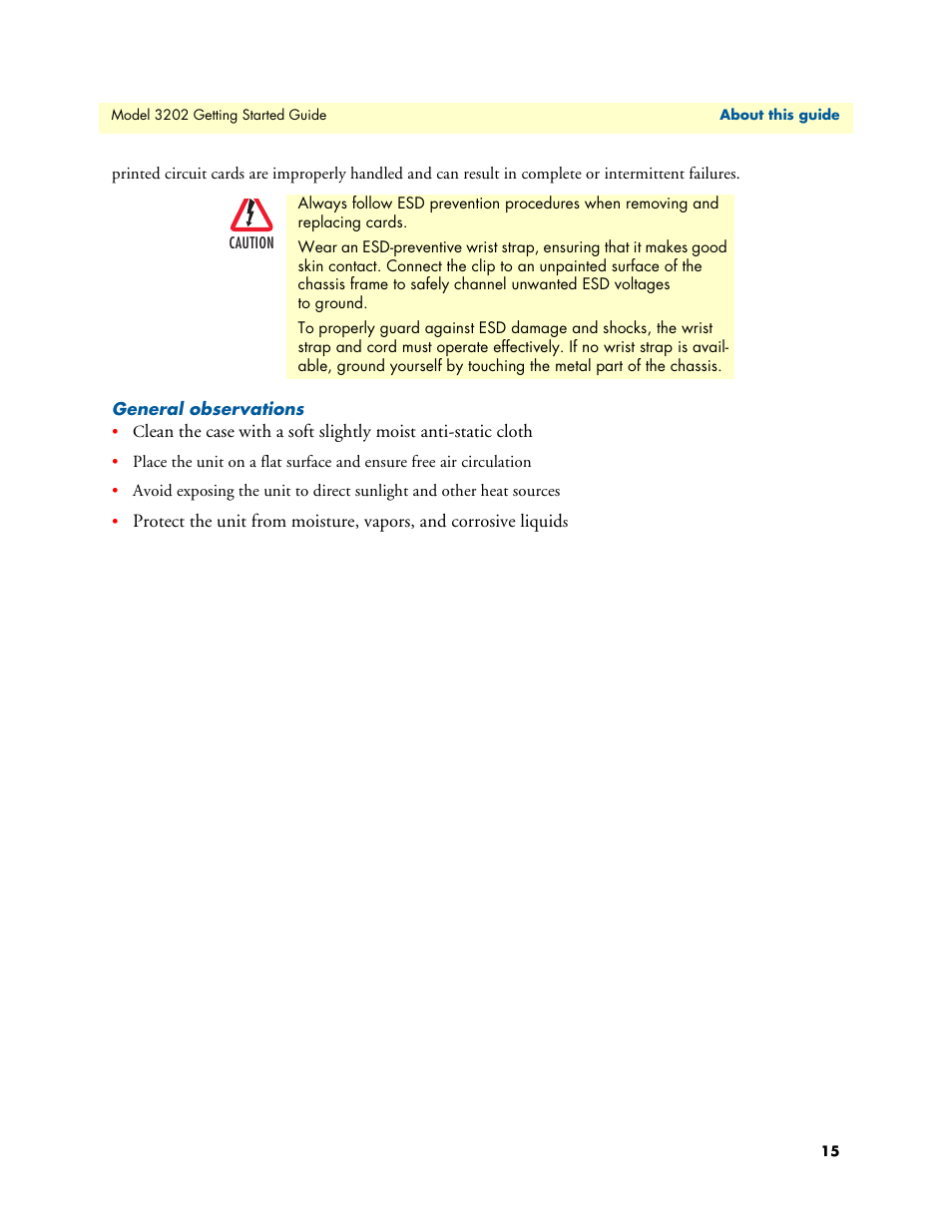 General observations | Patton electronic RocketLink 3202 User Manual | Page 15 / 107