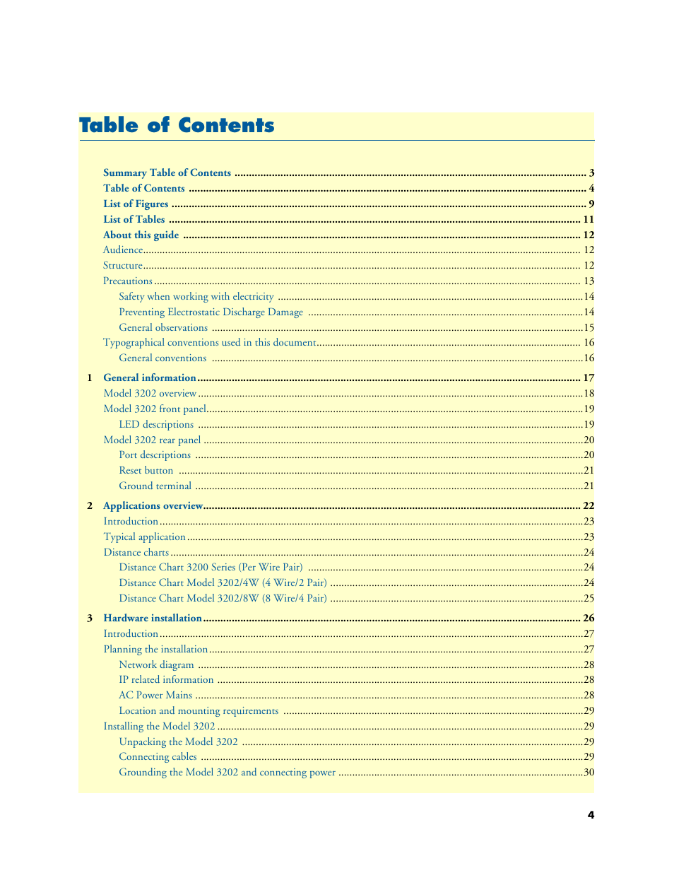 Patton electronic RocketLink 3202 User Manual | Page 4 / 107