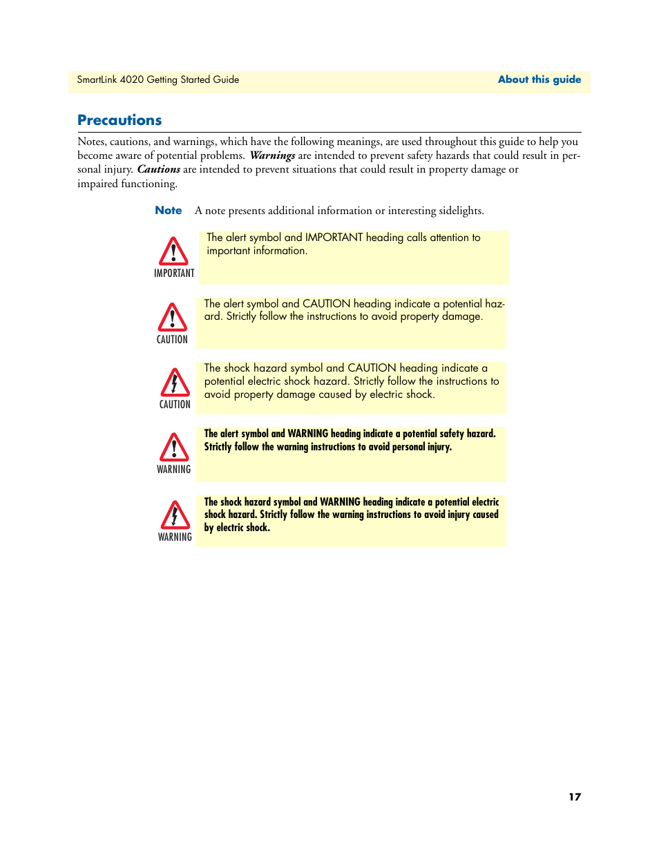 Precautions | Patton electronic 4020 Series User Manual | Page 17 / 97