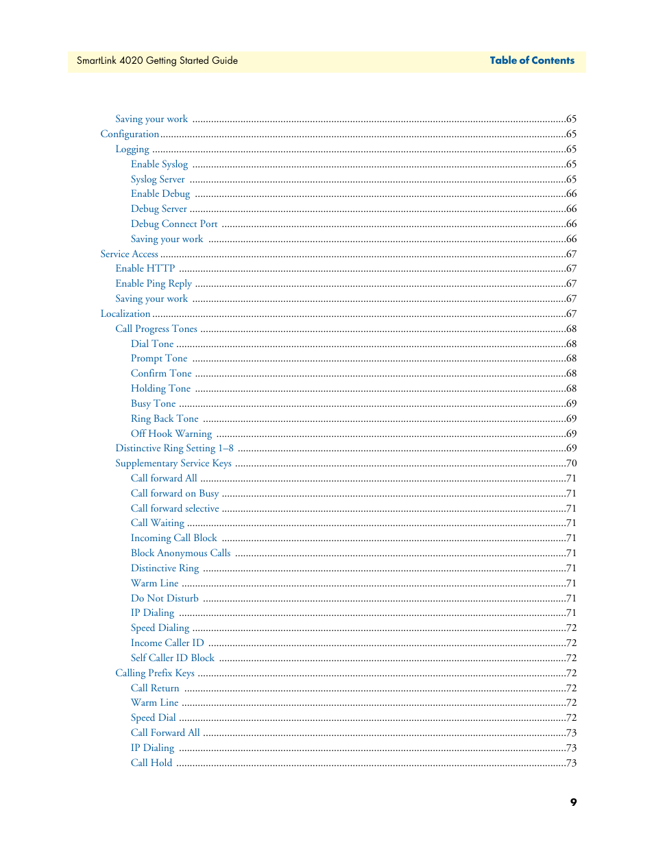 Patton electronic 4020 Series User Manual | Page 9 / 97