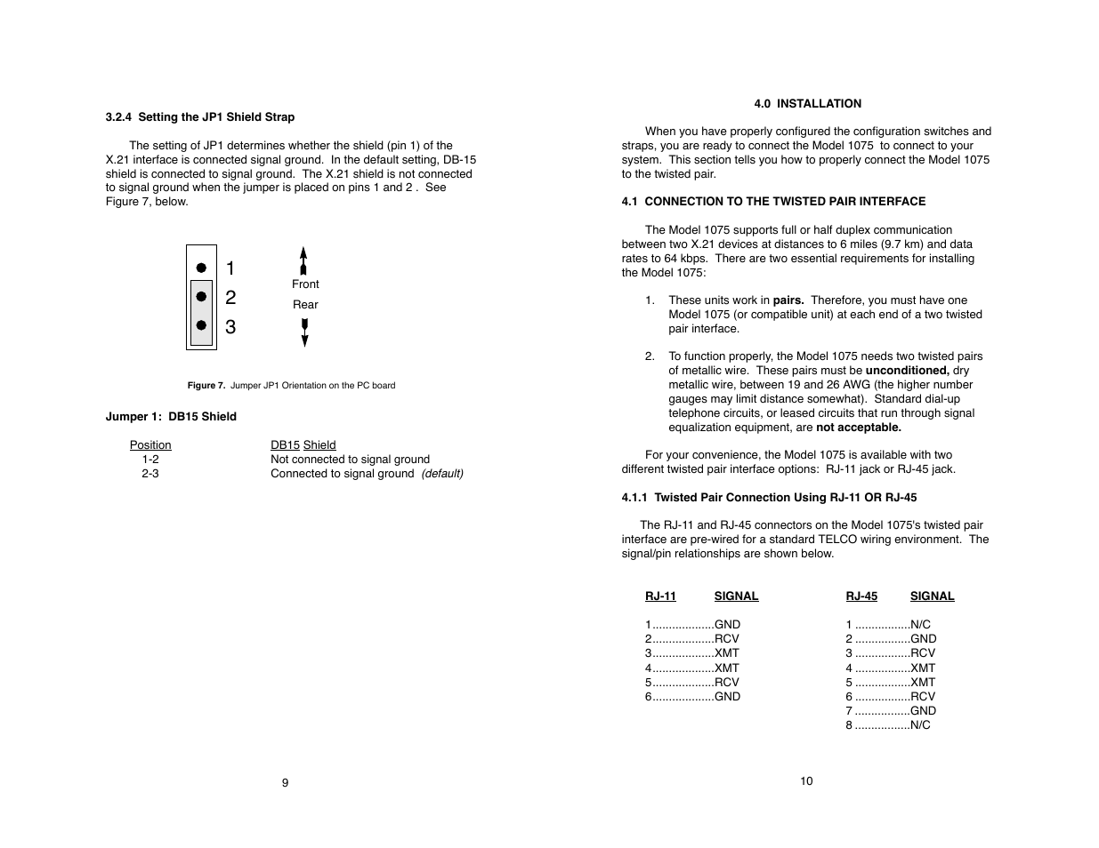 Patton electronic MODEL 1075 User Manual | Page 10 / 24
