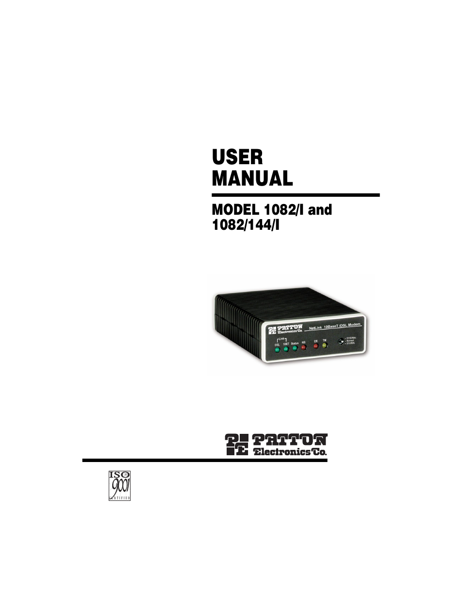 Patton electronic 1082 User Manual | 28 pages