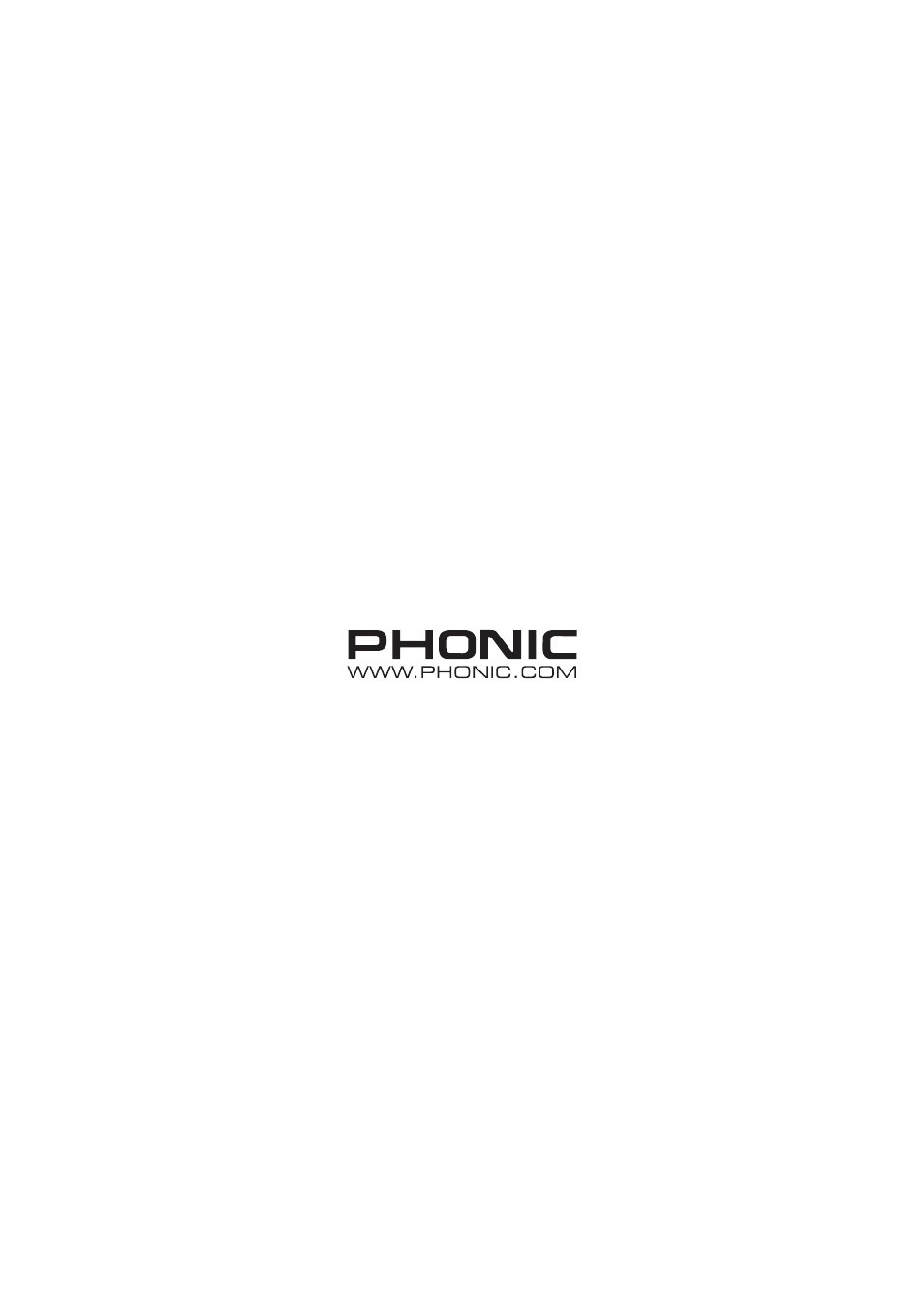 Phonic 17 User Manual | Page 19 / 19