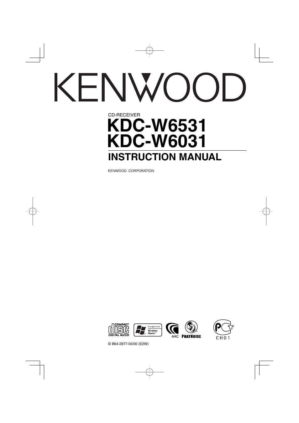 PhatNoise KDC-W6531 User Manual | 40 pages