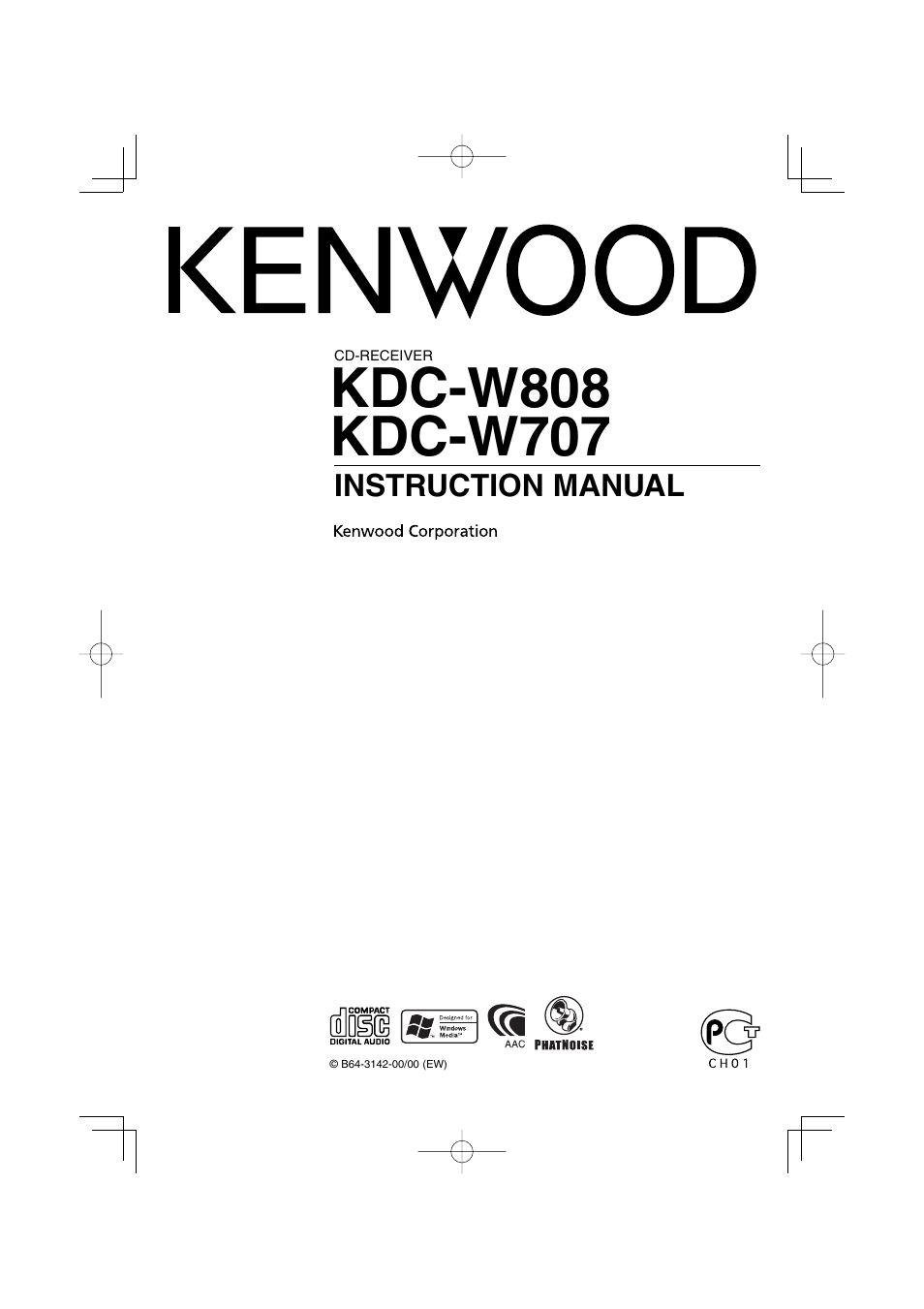 PhatNoise KDC-W707 User Manual | 48 pages